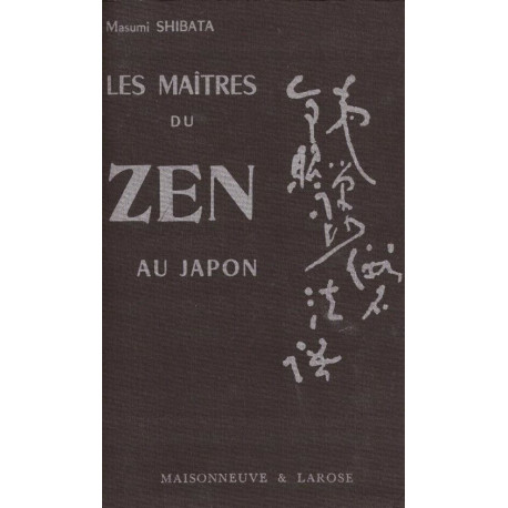 Les maitres du zen au Japon