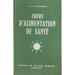 Cours d'alimentation de santé - cours de psychosomatique naturelle...