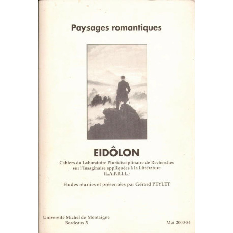 EIDOLON Paysages romantiques N° 54