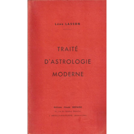 Traité d'astrologie moderne