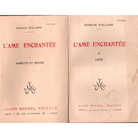 L'âme enchantée tomes 1 2 et 3