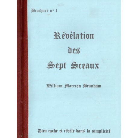 Révélation des sept sceaux